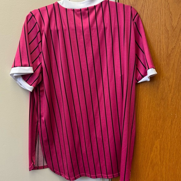 Pink baseball jersey tee with love on it - Picture 2 of 4